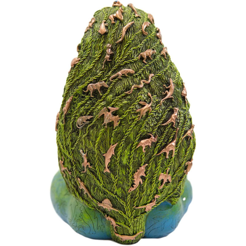 Statue millénaire Gaia Terre Mère Nature, déesse Te Fi, H 14 po x l 10 po x P 9 po