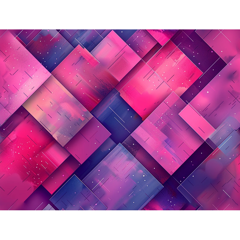 Collage Art Bathroom Geometric Comforter, Queen Comforter