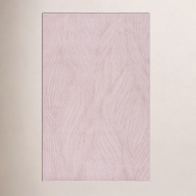 Hand-Tufted Abstract Wool Rug