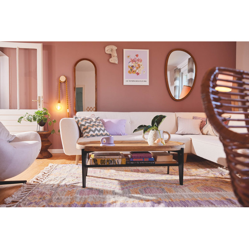 Sushmita Rattan Flat Wall Mirror
