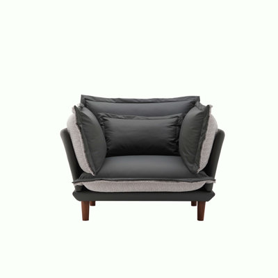 Chenille Oversized Armchair