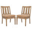 Chaise de patio en bois Samya-873946762