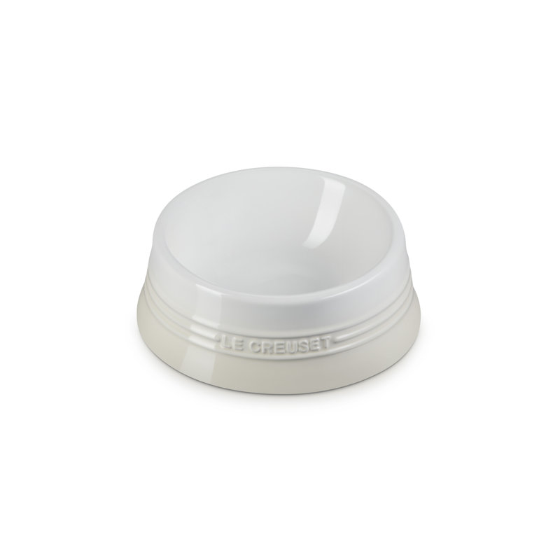 Le Creuset Stoneware Medium Pet Bowl, Cream