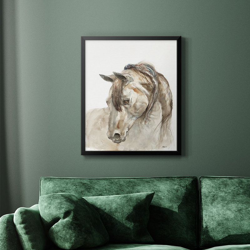 «Dream with Me», toile encadrée de qualité supérieure - prête à être accrochée, Noir, H 20 po x l 16 po