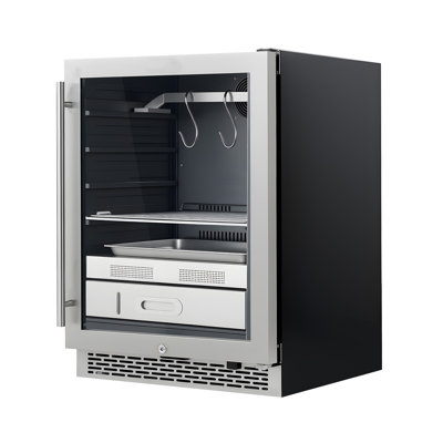 Réfrigérateur 99 LBS pour biftecks, réfrigérateur à viande sèche avec contrôle précis de la température et de l'humidité, machine autoportante et sous le comptoir pour la cuisine à domicile