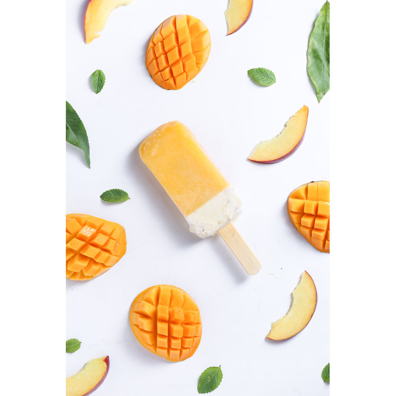 Mango Popsicle - Wrapped Canvas Print, 46cm H x 30cm W x 3.8 cm D