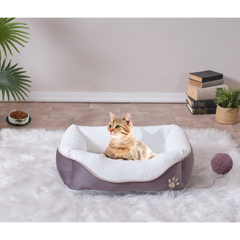 Tapis de couchage en mousse XL pour chat Big, 31 po x 41 po, anthracite, style moderne