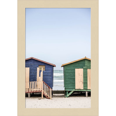 Popplewell "Blue and Green Huts" Print
