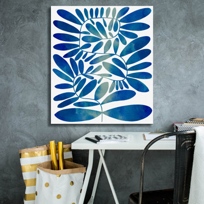  «Summer Sprig 2» par Emma Caroline, art mural sur toile, 26 po x 30 po