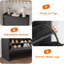 Armoire de rangement pour chaussures 18-40 paires avec tiroirs rabattables 2/3/4/6-16384201