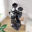 Lizzie Cat Tree Multi Level Play Tower Condo Cat Sisal Scratching Posts with Perches, Ramp and Brush-630395986-630386214
