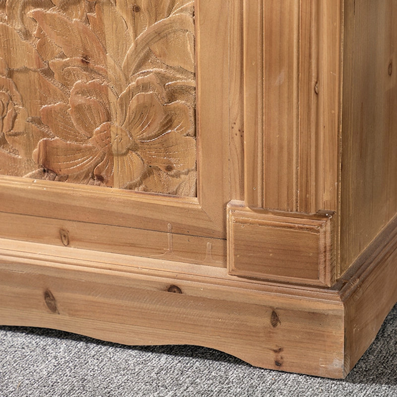62.99" Brown Standard Solid Reception Desk