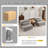 Compression Mahjong Sofa,Convertible Floor Sofa Bed,DIY Boneless Modular Sectional Sofa,No Assembly Required,Circle Fleece Fabric,Oversized 2 Seater With 2 Pillows,Light-Grey-701924991