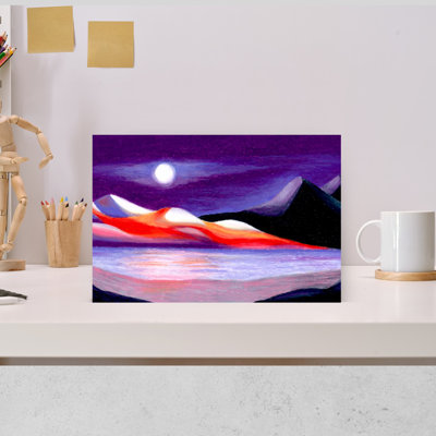 Art contemporain contemporain abstrait plage nature