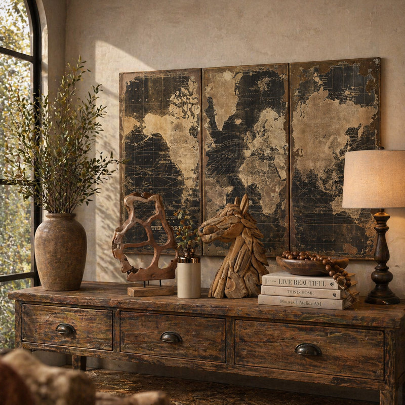 3 Piece Multi-Piece Image on Wood