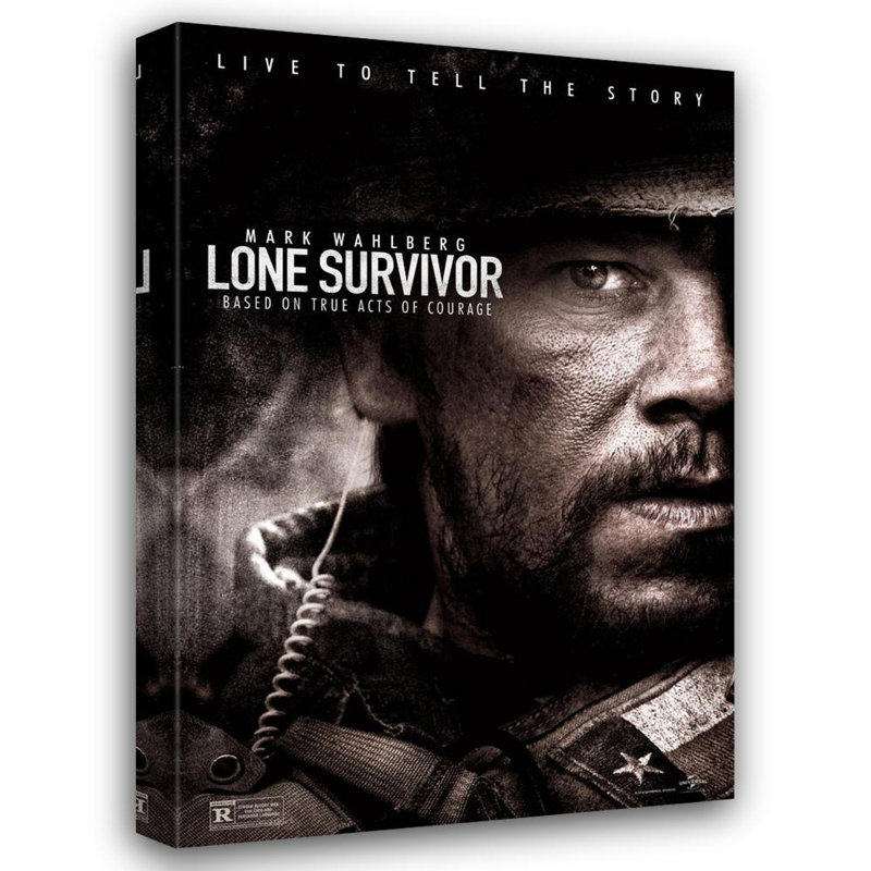 Lone Survivor, 40" H x 27" W