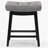 24inch Wooden Backless Saddle Counter Height Barstools Wide Seat Comfortable For Kitchen Island-344099574
