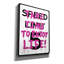 «Epic Graffiti» «Graffiti Sign 4» par Alonzo Saunders, art mural sur toile, 12 po x 16 po-117539991