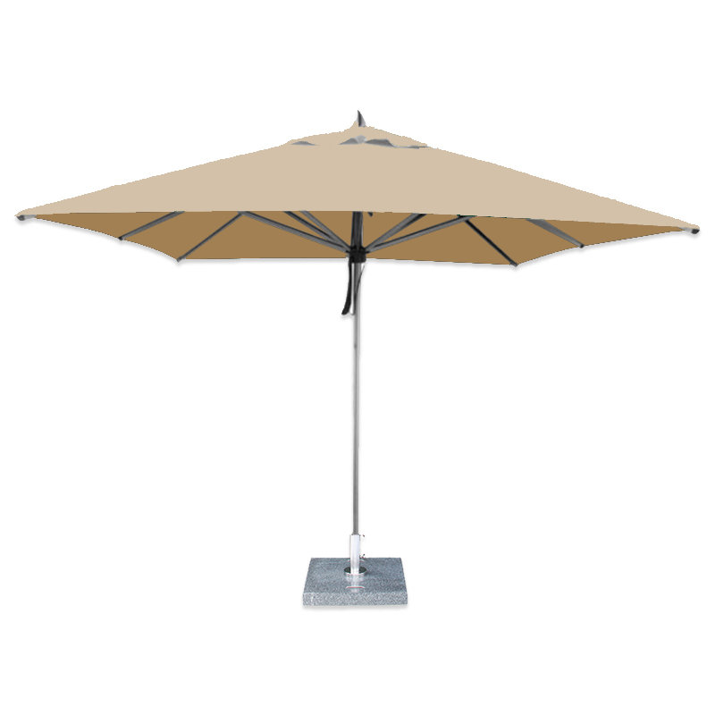 Post 260cm Market Parasol, Harvest Wheat