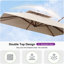 Parasol en porte-à-faux 144 po-980820848