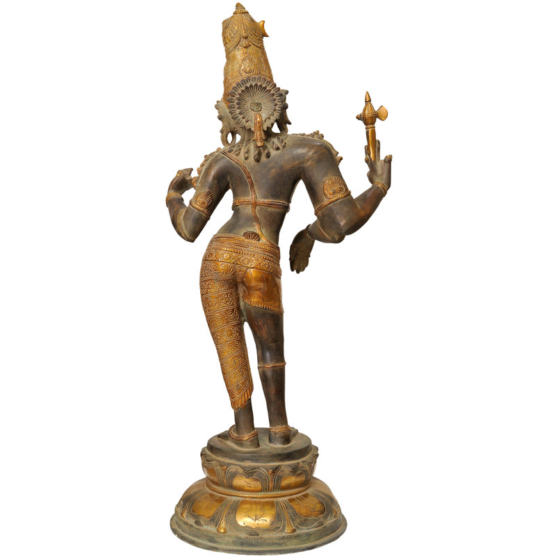 Grande statue ardhanarishvara (Shiva-Shakti)