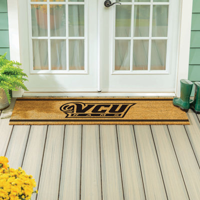 Très grand tapis couleur coco Virginia Commonwealth University, 60 po x 24 po