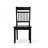 Ashby Slat Back Dining Chair in Black Finish, Set of 2-255174603