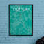 Stuttgart City Map - No Frame Print-583517056
