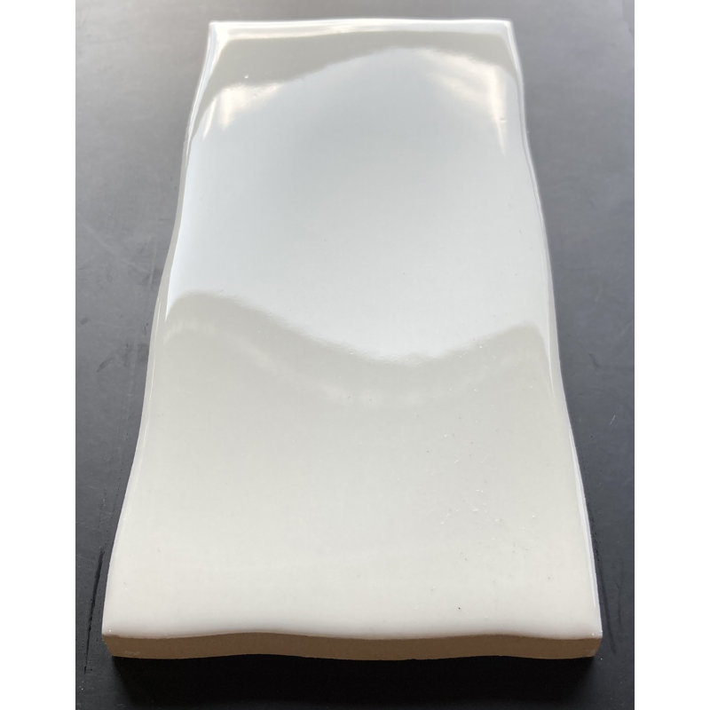Guastavino 3" x 6" Ceramic Subway Tile, Arctic White