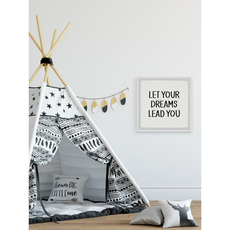 «Let Your Dreams plomb You II», reproduction encadrée, H 24 po x l 24 po x 1,5 po