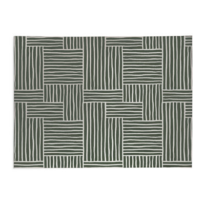 Tapis de cuisine antidérapant Grid Puz