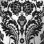 Gothic Damask Metallic Wallpaper Roll-2065710218