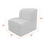 Chaise de patio Praia Sunbrella®-106669072