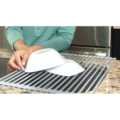 Plateau de drainage en acier inoxydable enroulable