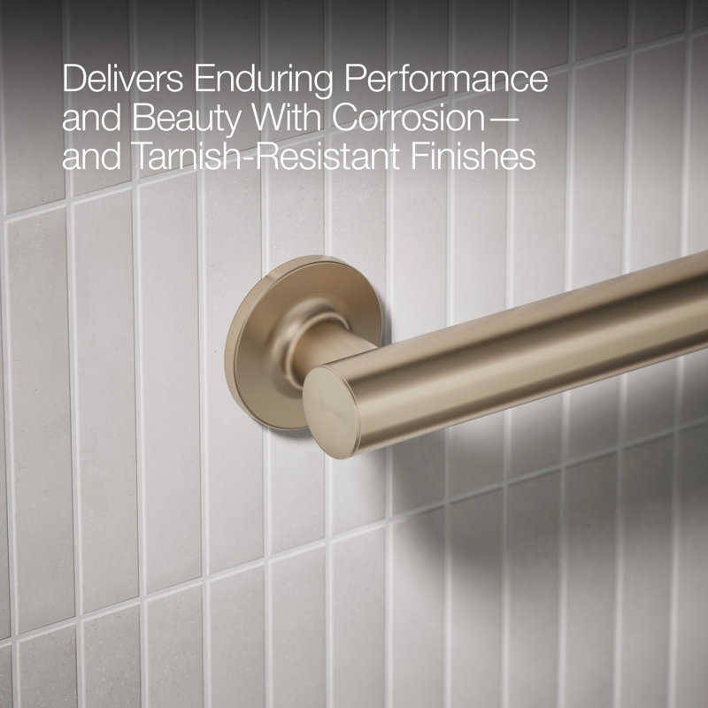 Purist® Grab Bar, 42"W, Vibrant Brushed Bronze