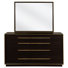 Carlwirt 8-drawer Dresser with Mirror Smoked Peppercorn