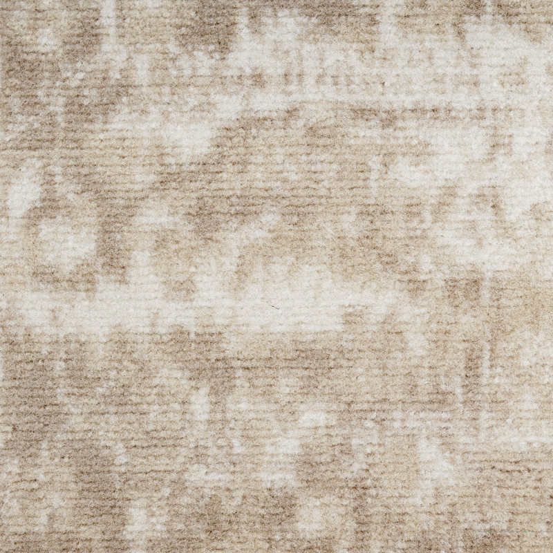 Burnie Oriental Ivory/Beige Area Rug, Runner 2'3" x 10'