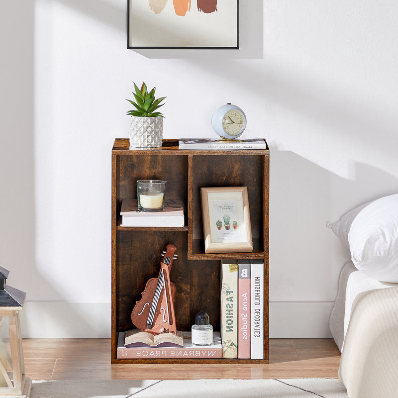 Table de chevet Dravion 15,7 "W, Brun