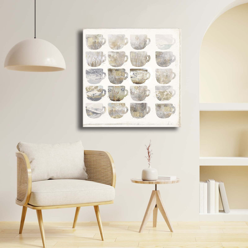 Art mural sur toile Rustic Teacup