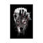 « red-avec loup », impression sur toile-21402504-74586950-74586956