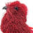 Tinsel Bird Clips - Set of 12 - Brown
