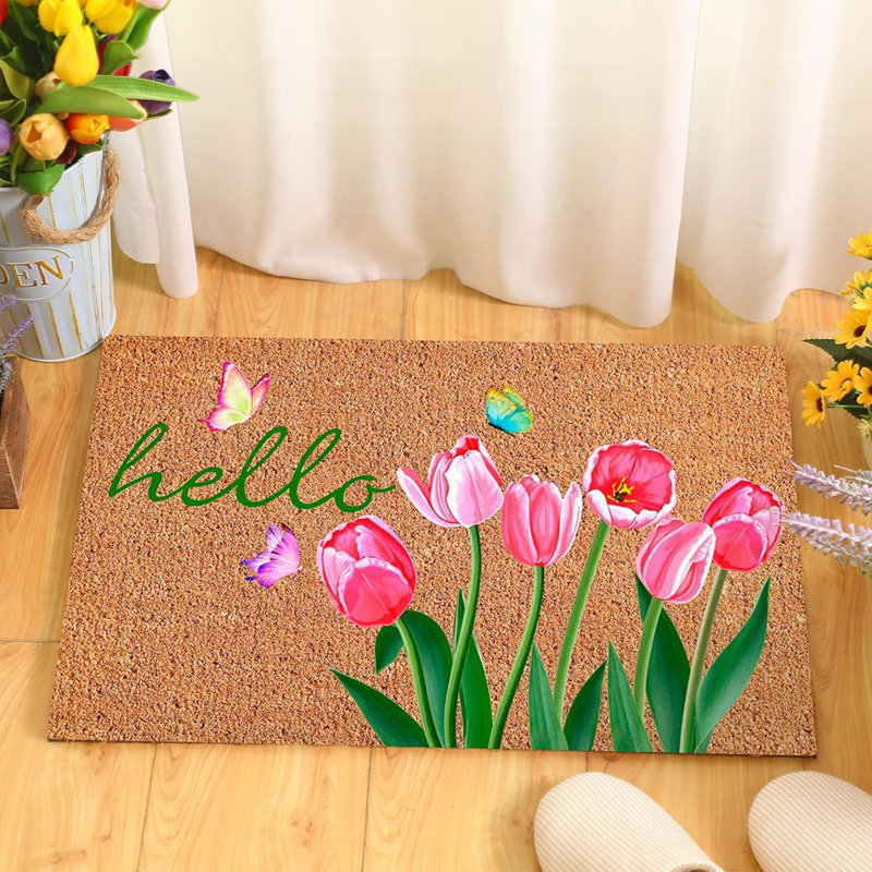 Paillasson Spring Welcome Coir