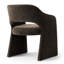 Chaise rembourrée 19 po en chenille-744644659