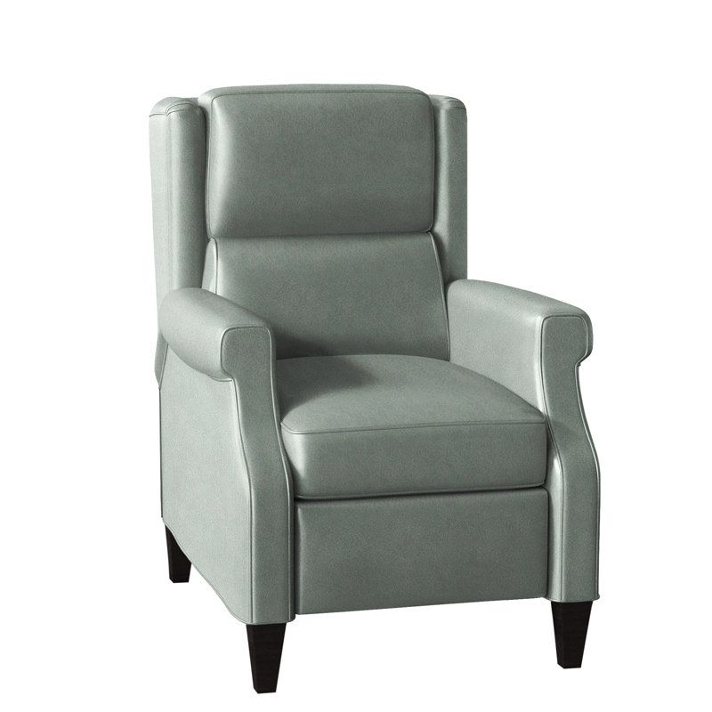Gallaway Recliner, Aline Fumo Genuine Leather, Plantation, Power