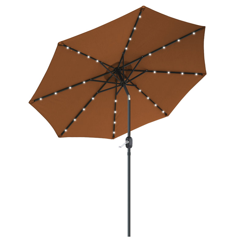 270cm Market Parasol, Coffee