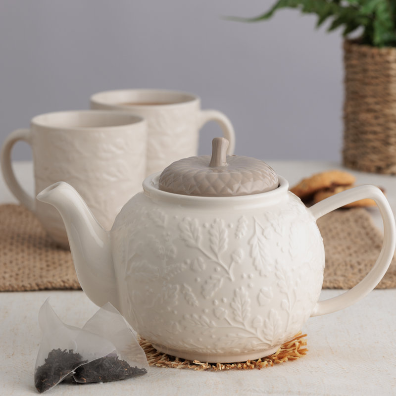 3 Piece Set - Teapot & Two Mugs