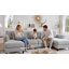 5 Seater Chenille Sectional-135101072