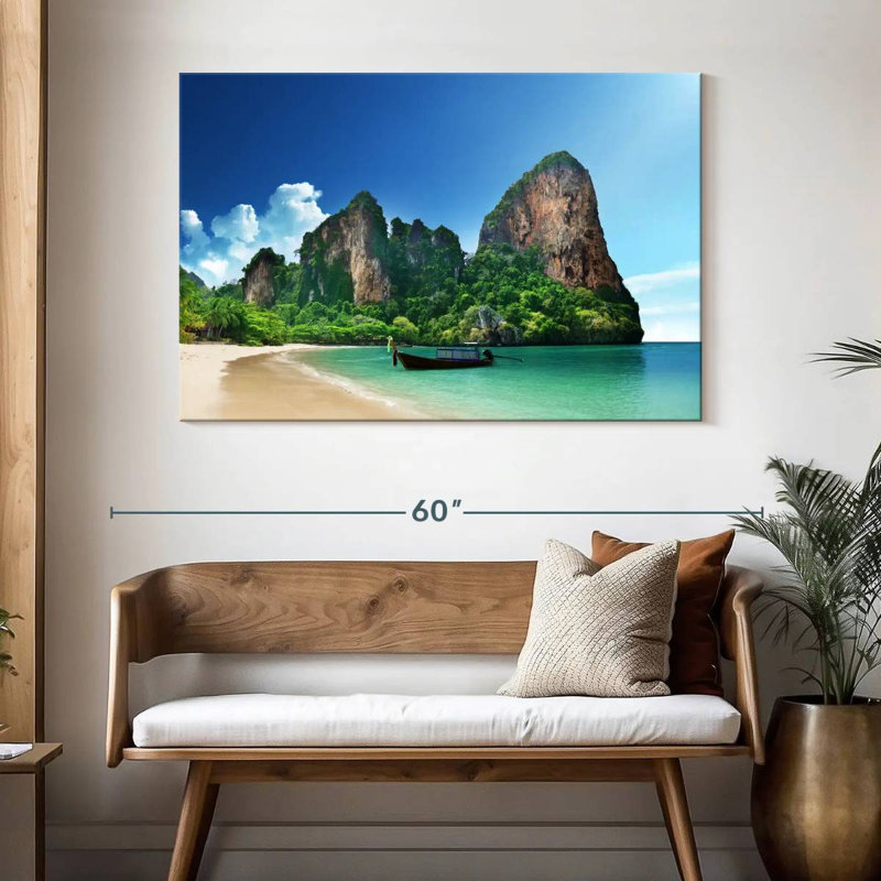 Railay Beach, H 32 po x l 48 po