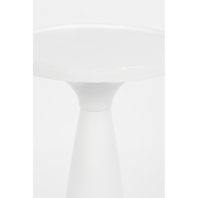 Floss End Table, White