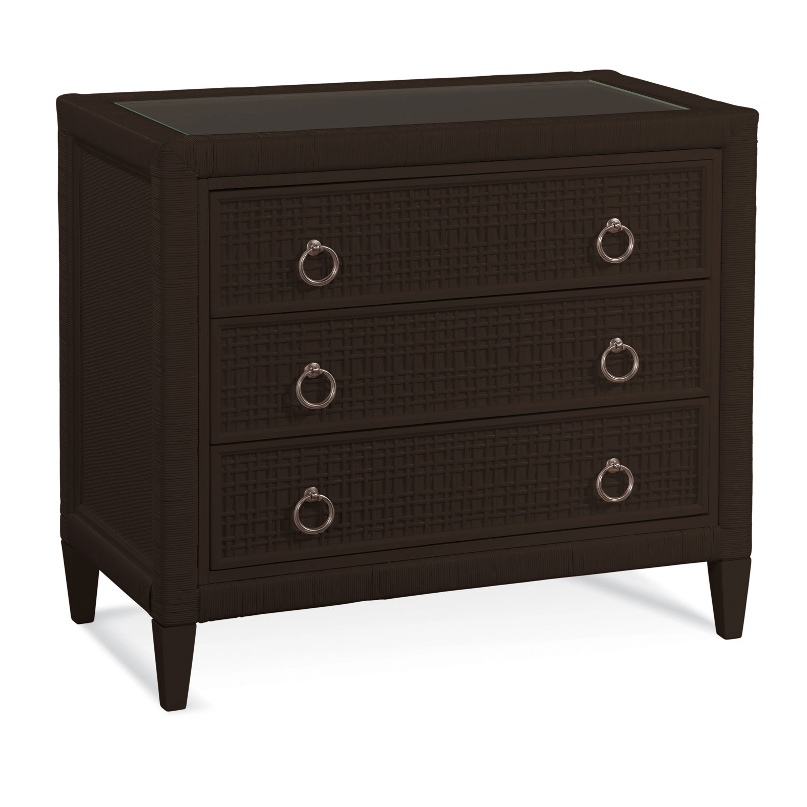 Monterey 36" Dresser, Java, Yes, Satin Nickel